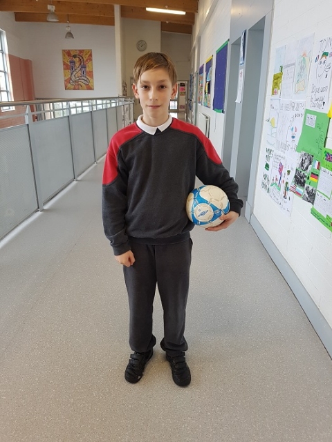 Scoil Bhríde pupil scores for Shamrock Rovers!