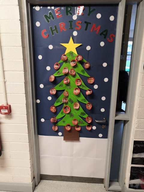 Christmas Doors at Scoil Bhríde